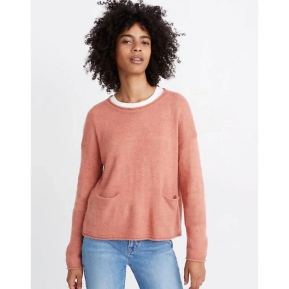 Madewell Chelsea Pocket Pullover Sweater S